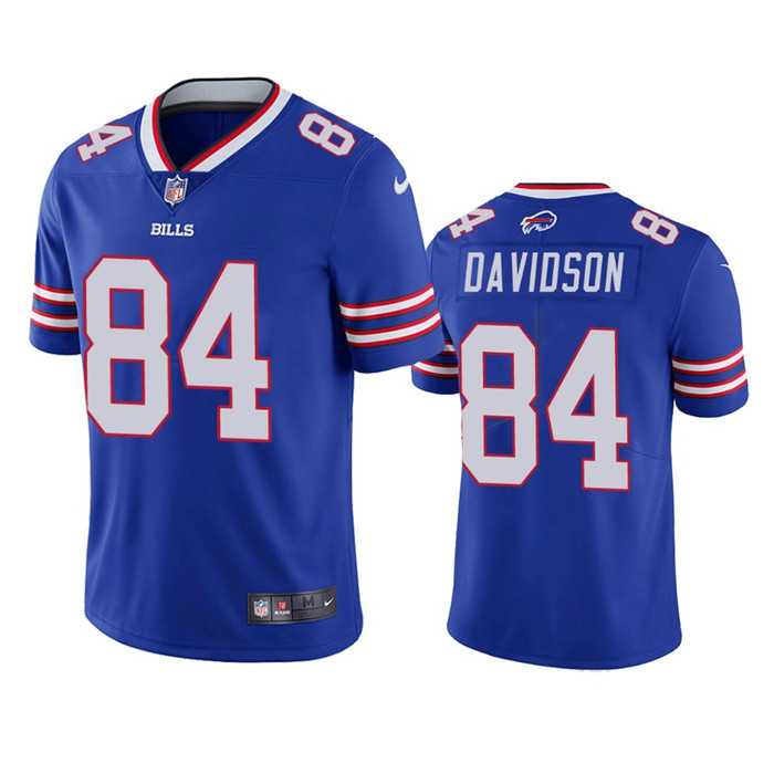 Men & Women & Youth Buffalo Bills #84 Zach Davidson Blue Vapor Untouchable Limited Stitched Jersey